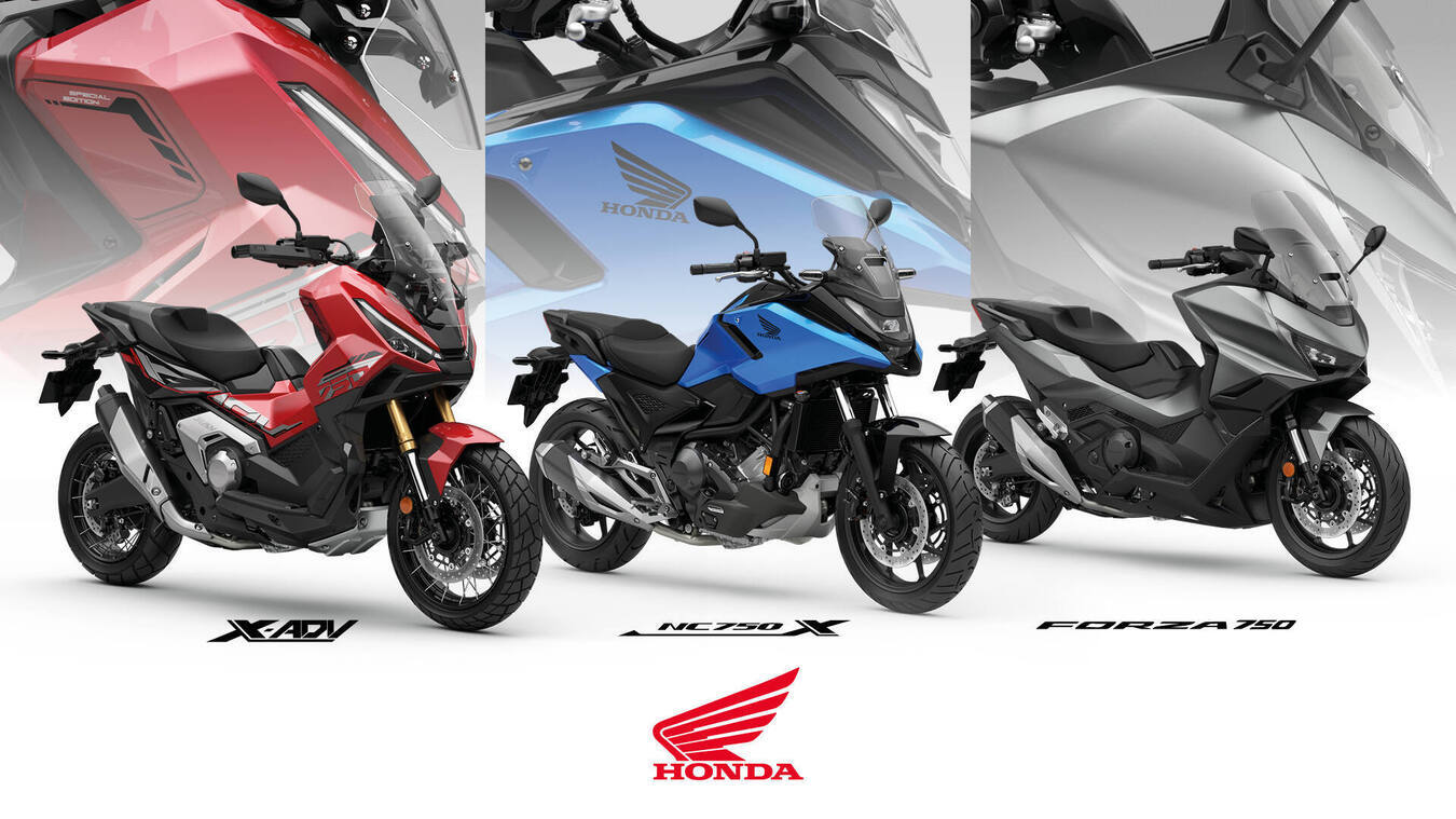 Las populares X-ADV, Forza 750 y NC750X estrenan nuevos colores para 2027